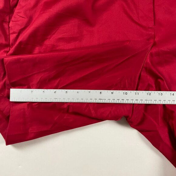 NWOT Talbots Shorts Women's Size 24W Red Plus Size Cotton Spandex Stretch - Picture 12 of 12